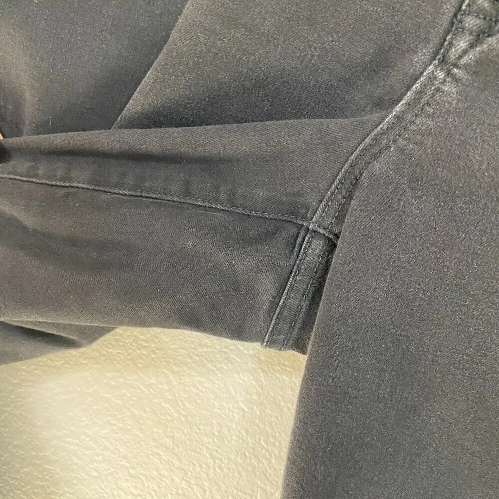 Lane Bryant Black Signature Fit Mid-Rise Skinny Jeans size 18 with Flex Magic